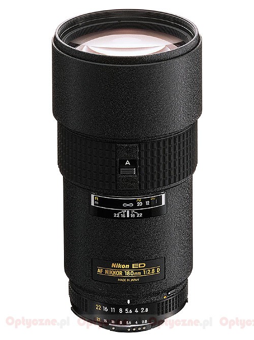 カメラ レンズ(単焦点) Nikon Nikkor AF 180 mm f/2.8D IF-ED - LensTip.com